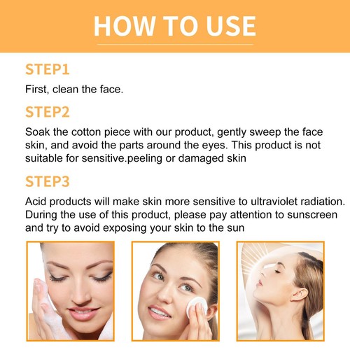 7% Toning Solution 100ml Glycolic Acid Toner Gentle Exfoliation Moisturizing - Picture 11 of 12