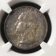 1957 25C Washington Quarter Dollar  NGC MS67 3652649-019                Q-392