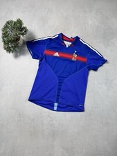 Vintage 2004 Adidas France National Team Soccer Jersey Size Boys L Blue