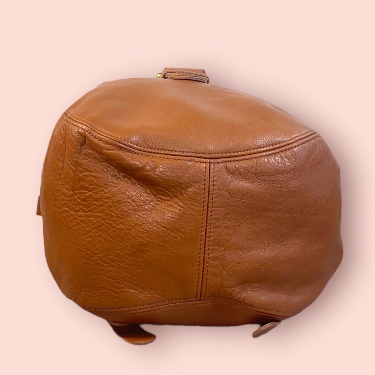 Vintage Coach Brown Leather Back Sac Bag No. C5H-4134 COACH® | Vintage Basic Bag main image 2