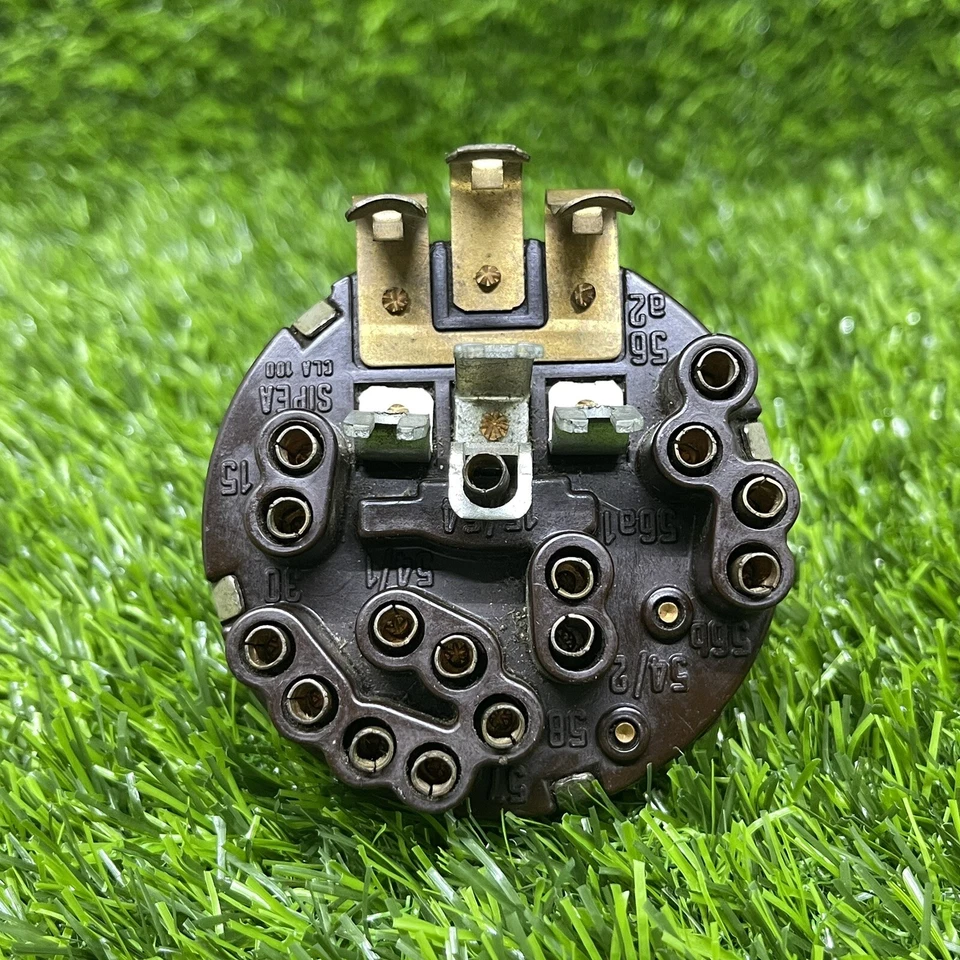Bloque de encendido interruptor principal FIAT 500 Nuova 1975 y 600 MK1 Sipea sin llave NOS Foto 3 de 4
