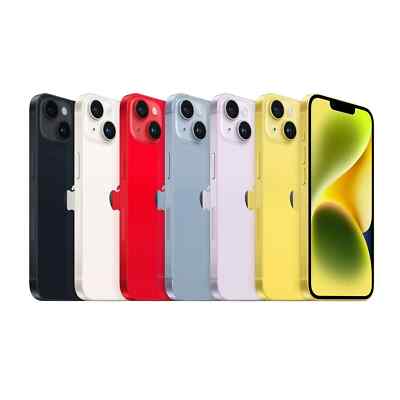 UNLOCKED - Apple iPhone 14 128GB - All Colors - GRADE A | eBay