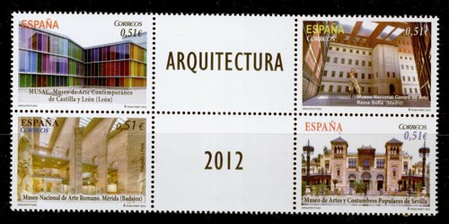 PLIEGO DE 12 SERIES DE ARQUITECTURA DEL AÑO 2012 . - Imagen 4 de 8