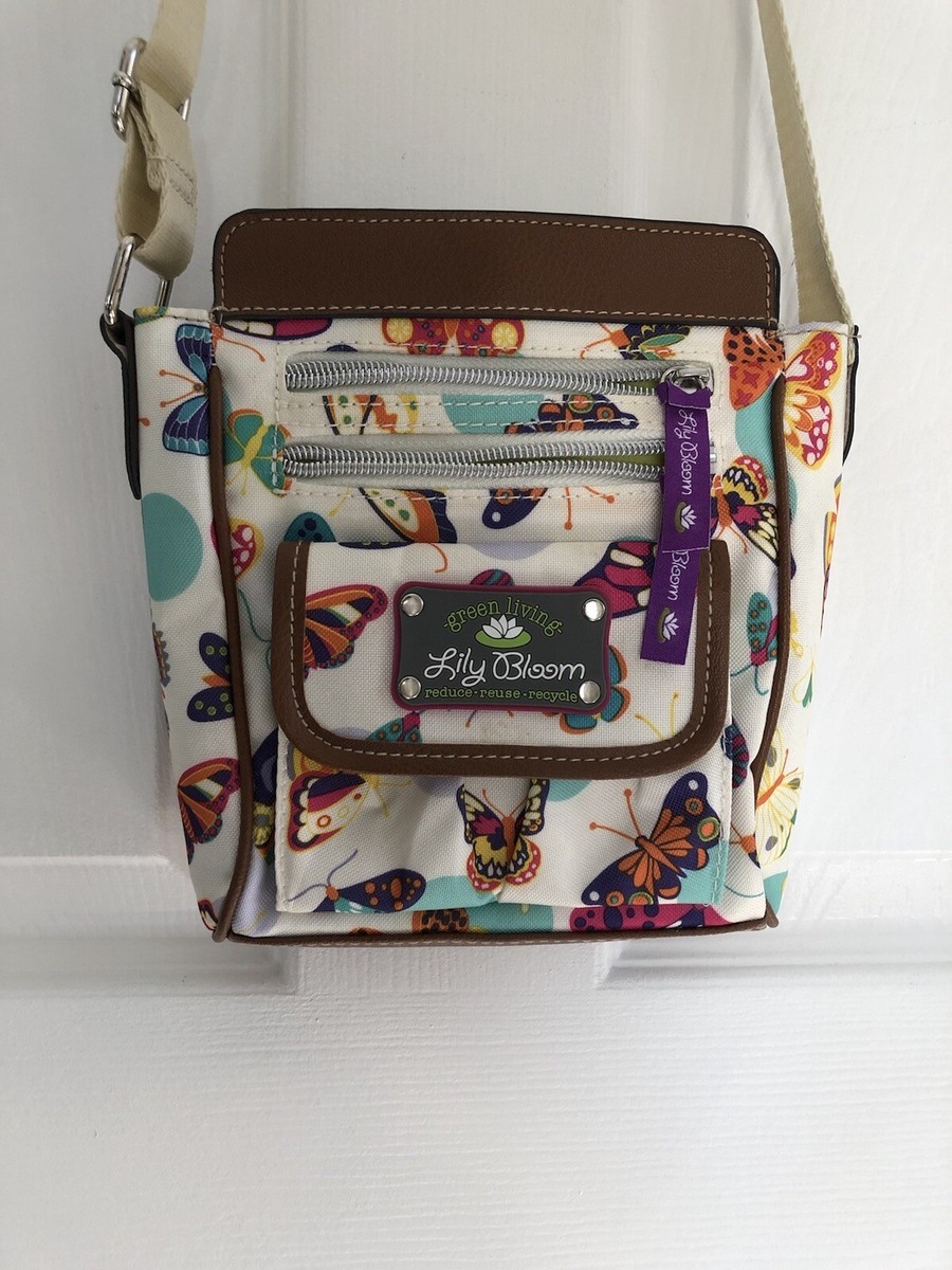 ◆LOW CLASSIC◆ BUTTERFLY BAG_CREAM_LOW24RM_BA040CR Retro Butterfly Tote Bag, Canvas Tote Bags for Women