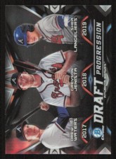 2019 Bowman Chrome ATLANTA BRAVES Draft Baseball card GREYSON JENISTA