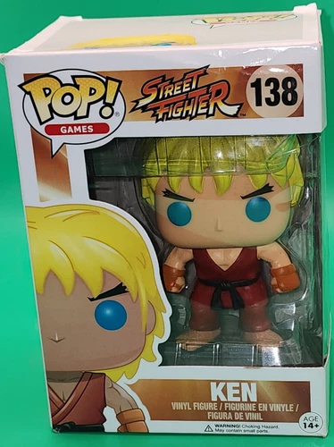 Funko Pop Games: Street Fighter Ken #138 Vinyl Figure
