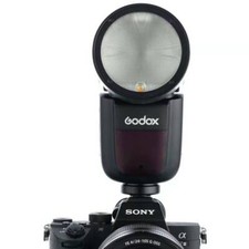 Godox V1- TTL On-Camera Round Flash Speedlight For Canon /Sony / Nikon / Fuji