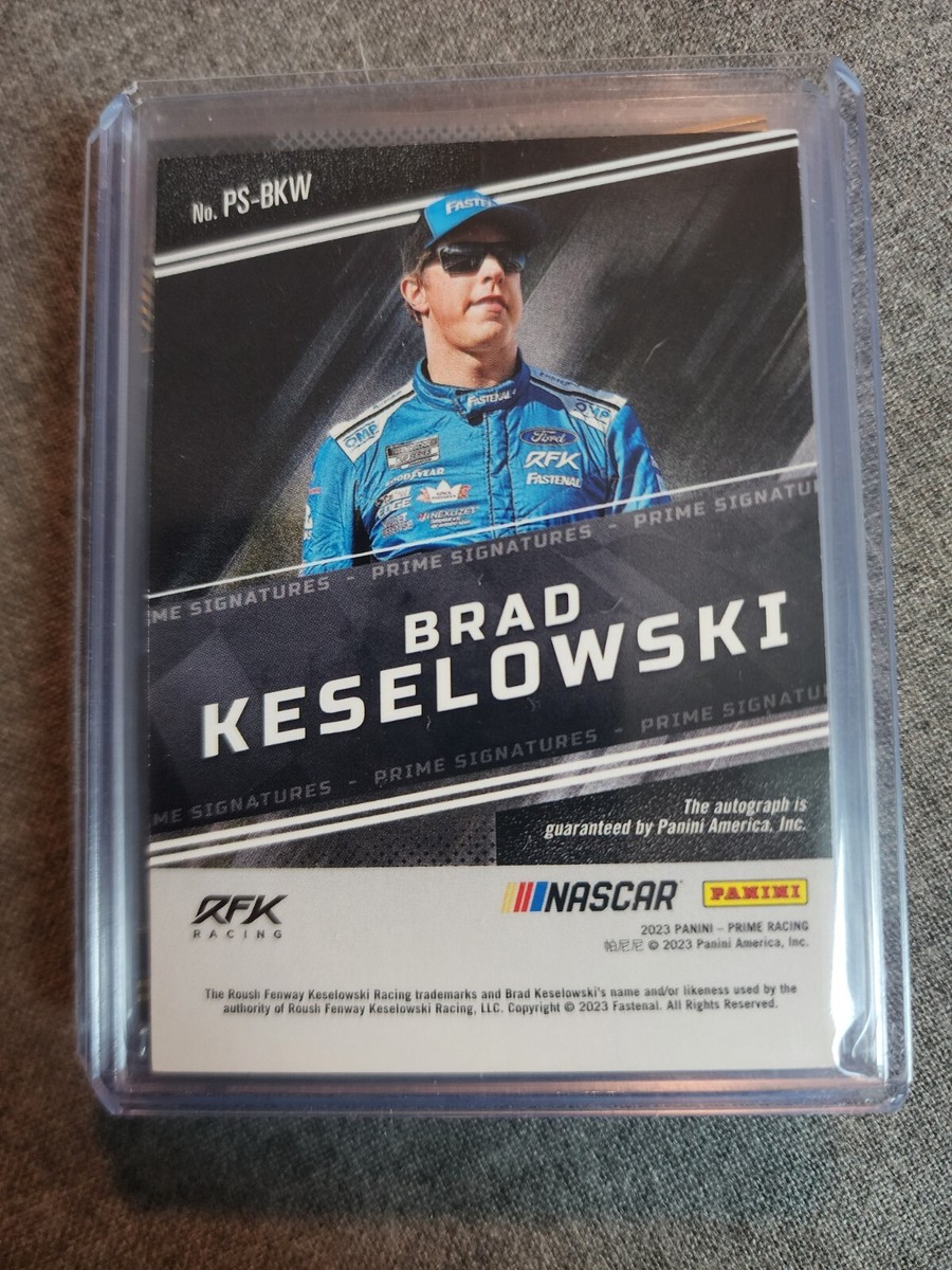 2023 Panini Prime Racing Brad Keselowski Autograph Red 16/25 | eBay