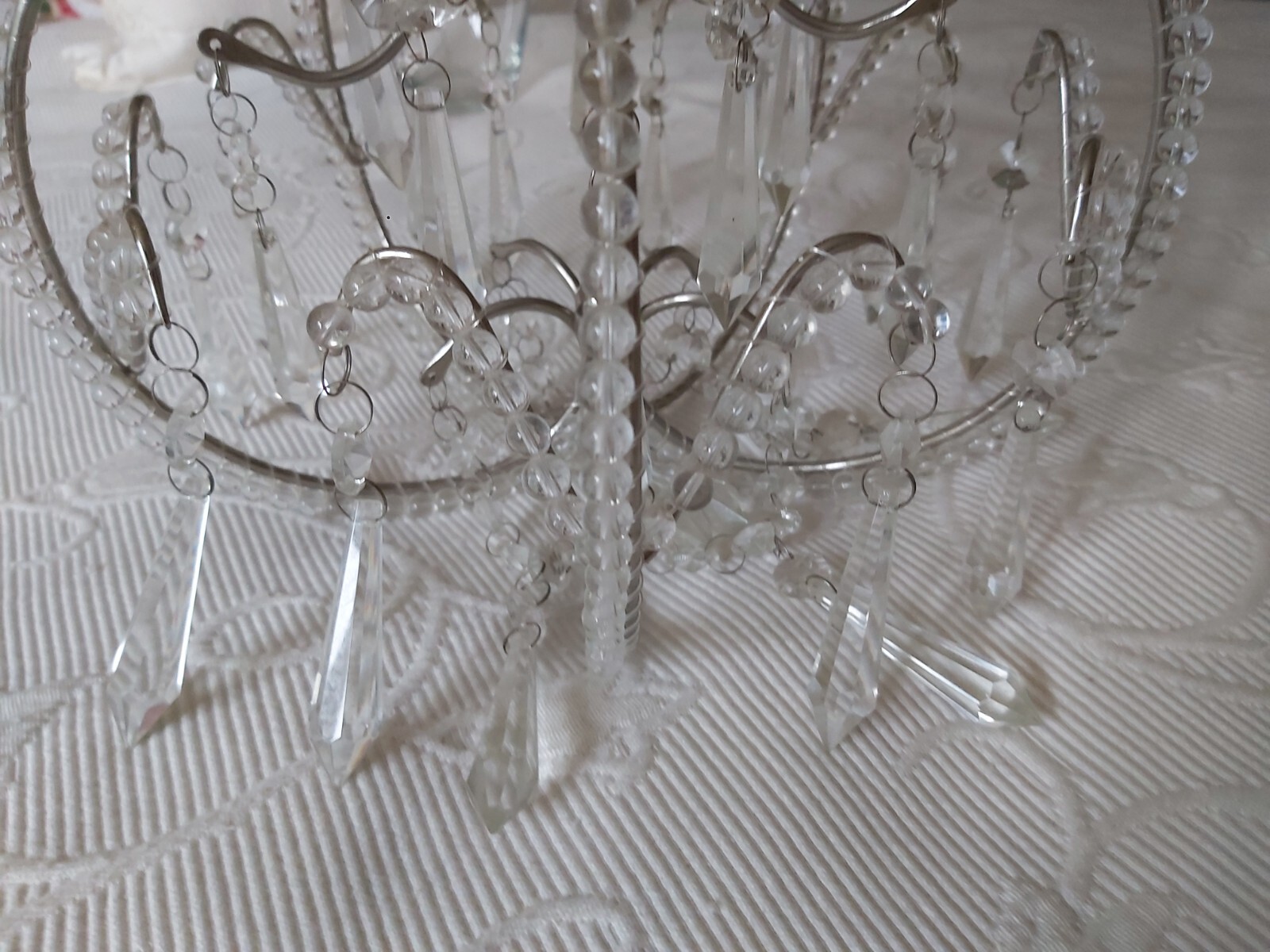 French Style Glass Droplet Chandelier eBay