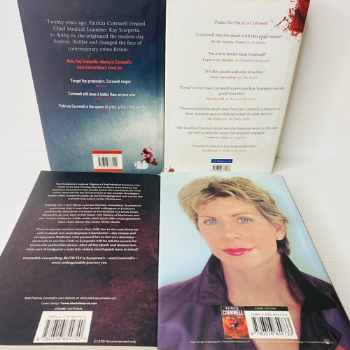 4 x Patricia Cornwell Books Scarpetta, Scarpetta Factor, Blow Fly, Trace Bundle - Picture 2 of 9