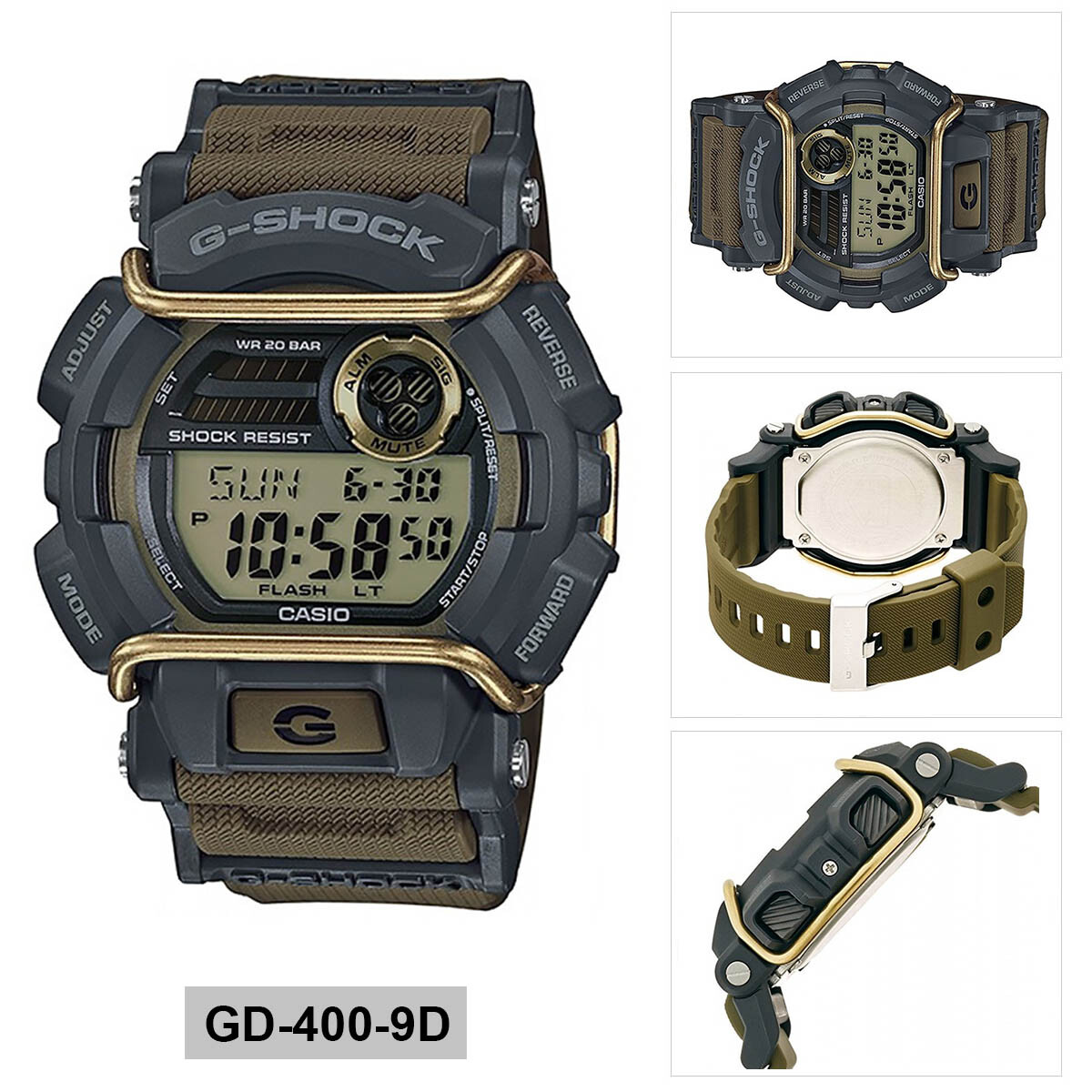 g shock gd 400 original