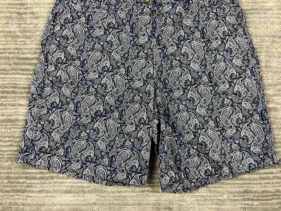 Pantalones Cortos Kim Rogers 16 Multicolor Paisley Bermudas Exterior Informal Foto 3 de 4