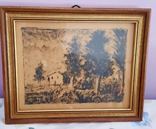 Quadretto Stampa Raffigurante La Natura  Vintage