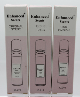 3 Pcs Set: Enhanced Scents Pheromone Fragrances For Women Attract Men 10.5ml x 3