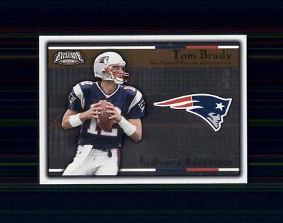 2002 Pacific Exclusive #13 Tom Brady Exclusive Advantage
