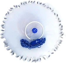 6FT/8FT/10/FT/12FT/16FT Heavy Duty Fishing Net with Nylon Mesh Easy to Throw 