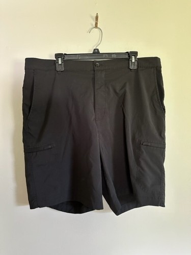 Men's Black Chaps Golf Cargo Shorts Size 38 #LVS
