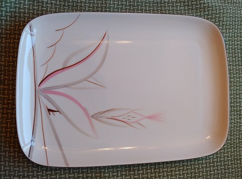 Vintage Winfield DRAGON FLOWER True Porcelain Large Rectangle 14" Platter - Picture 5 of 5