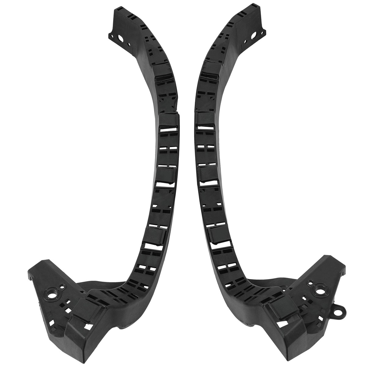 AUXITO Front Bumper Headlight Retainer Bracket Set (Left & Right) For Acura TSX 2009-2014 | Includes 6 Clips | Direct Replacement