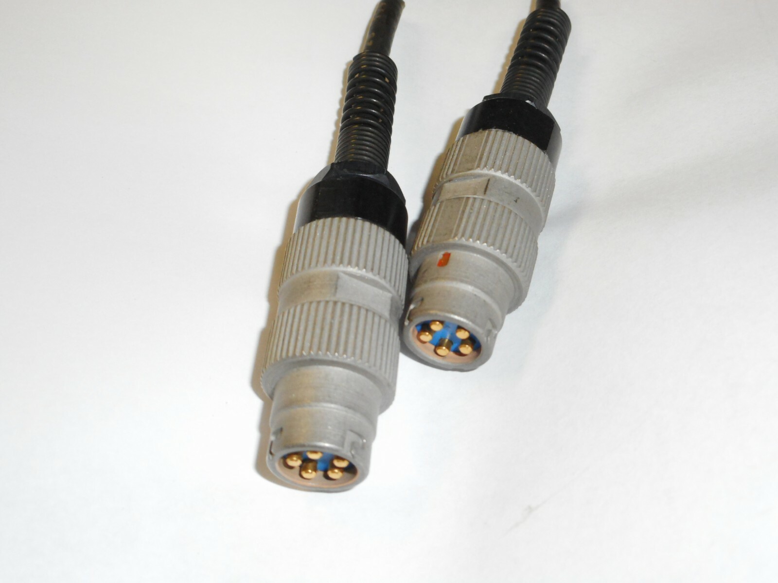 U-228/U   - MIL Connector, 5 Contacts, Stainless Steel, mates u229/u lot o 2 ea