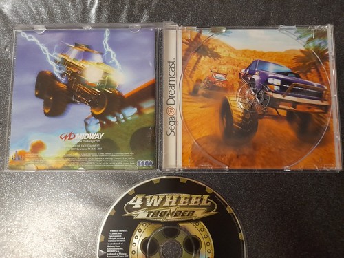 4 wheel thunder sega dreamcast complet en boite et notice CIB NTSC USA 🇺🇲 - Photo 5/6