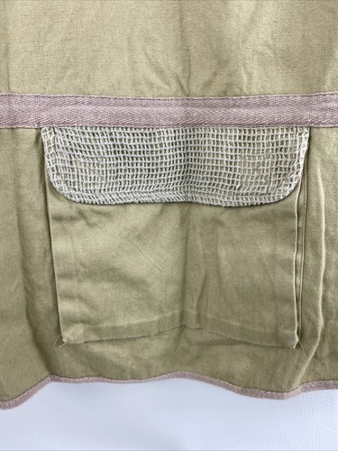 Vintage Bugle Boy Tactical Vest Khaki Men's Large Hunting Fishing Full Zip - Picture 4 of 8