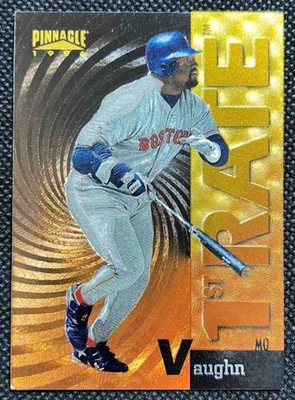 1996 Pinnacle Mo Vaughn #3 1st Prospect Rate First Rate Red Sox