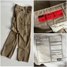 Vintage 1999 Levi?s All Duty Garments Cargo Pants Beige Men?s Trousers