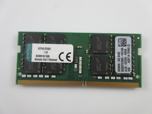 Ram Memory SO-DIMM 8GB DDR4-2133 KINGSTON KCP421SD8/8 Original #0 - Picture 1 of 1