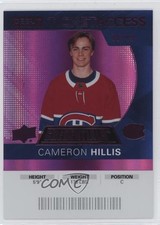 2021 Credentials 2020-21 Debut Ticket Access Pink /49 Cameron Hillis #106 1a9l