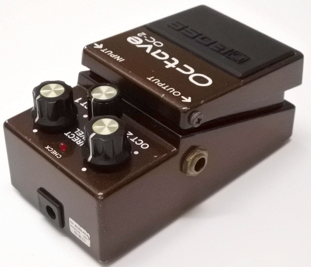 BOSS OC-2 Octave Guitar Effects Pedal 1991 #587 ACA 12V DHL