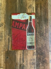 Campari metal sign, 20x30 cm