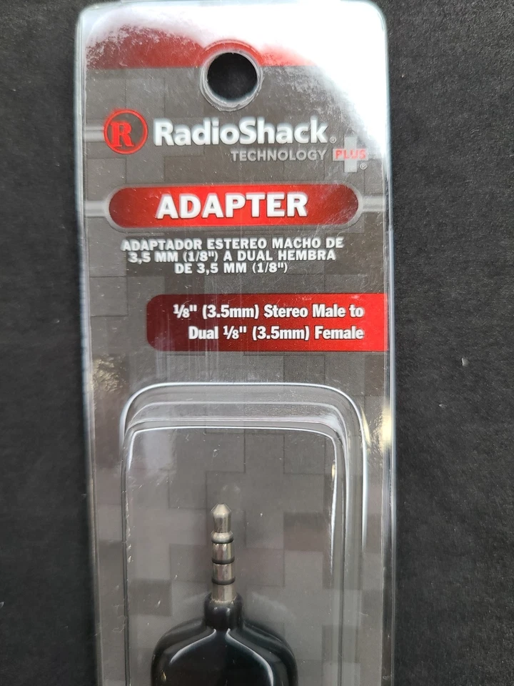 3.5mm Male to Dual 3.5mm Female Adapter Audio Splitter Connector Converter NOS! - Image 2 of 4