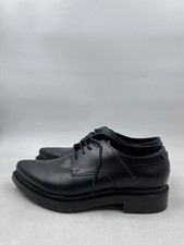 Acne Studios Black Leather Derby Dress Shoes M 9