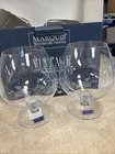 WATERFORD Marquis VINTAGE BRANDY SNIFTER GLASSES 2 Piece