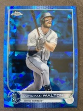 2022 Topps Chrome Update Sapphire #US242 Donovan Walton