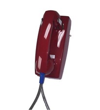 Cortelco 2554-AHCNDL-RD 255447ahcndl Wall Phone W/metal Cradle 2554ahcndlrd 