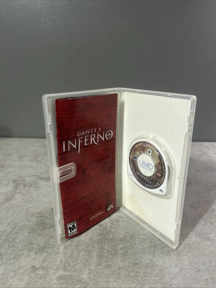 Dante's Inferno (Sony PlayStation Portable PSP, 2010) Complete CIB Tested - Image 4 of 4