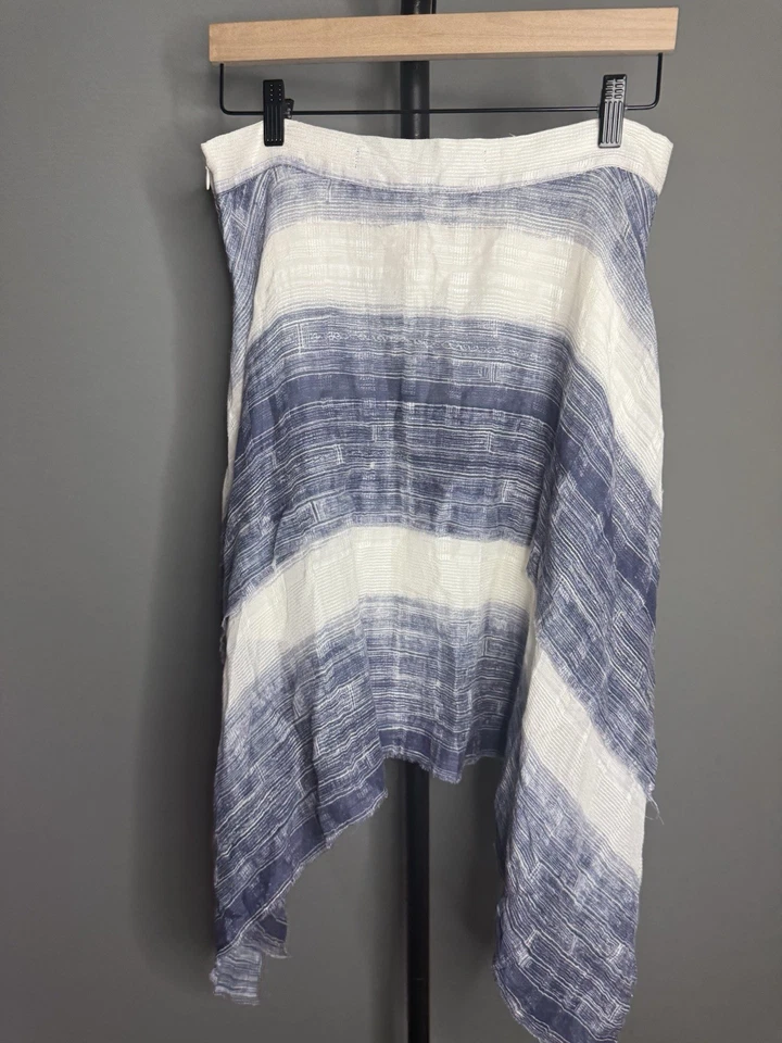 Falda para mujer Raquel Allegra talla mediana (2) falda mezcla seda y cáñamo Foto 2 de 4