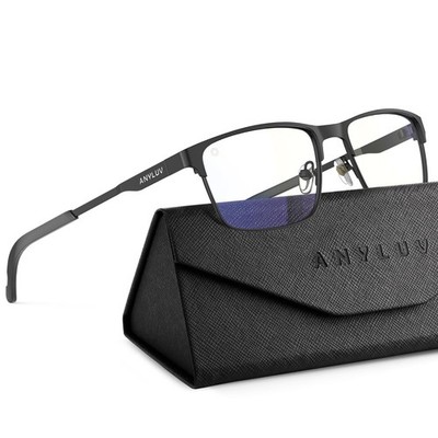 Blue Light Glasses for Men/, Lightweight Blue Light Blocking Glasses, Anti-Ey...