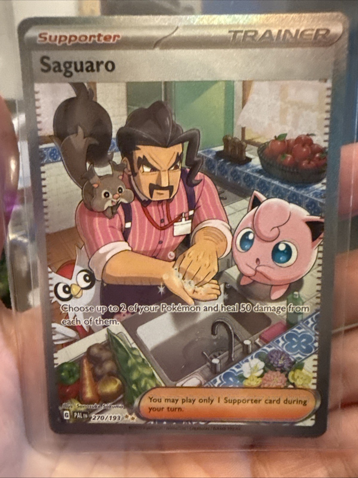 Saguaro 270/193 Sv02: Paldea Evolved Holo