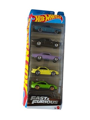 Hot Wheels Fast & Furious 5-Pack Sealed - Porsche 911 GT3 RS Nissan Silvia S13