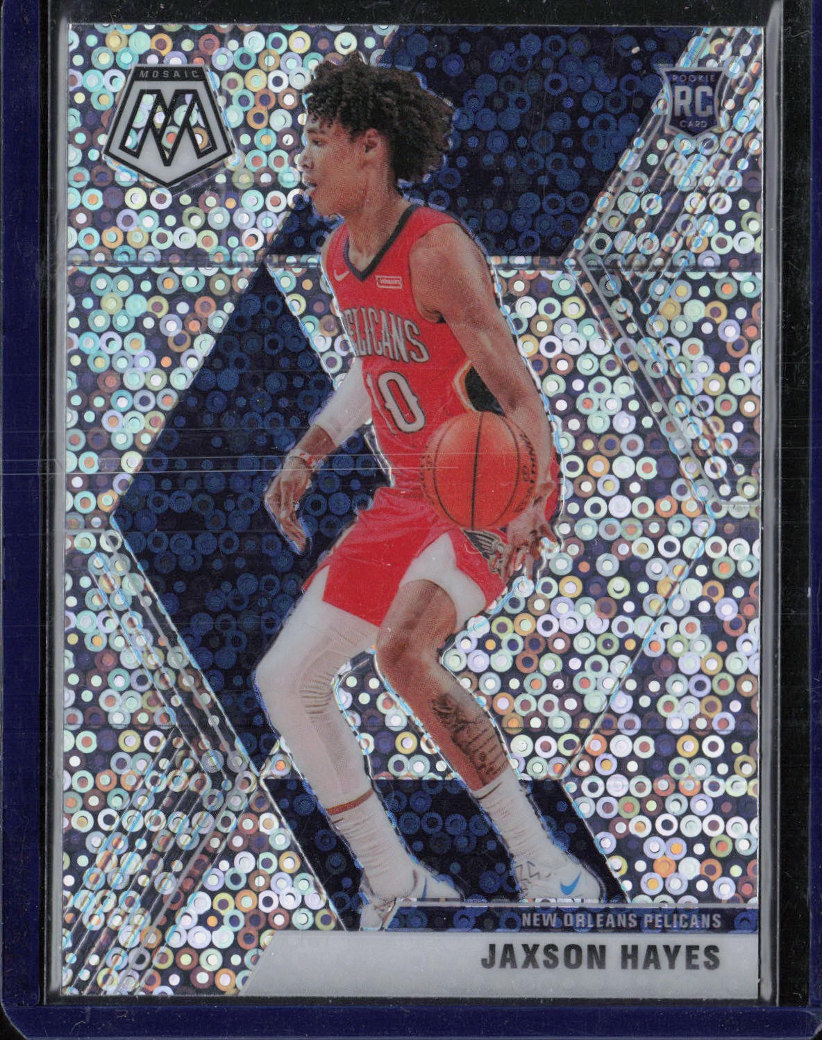 2019-20 Panini Mosaic #221 Jaxson Hayes Fast Break Disco
