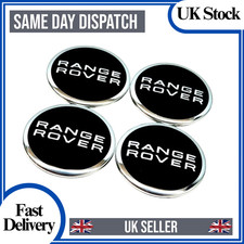 4 X RANGE ROVER ALLOY WHEEL CENTRE HUB CAPS 63 mm FREE SHIPPING UK