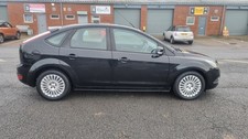 FORD FOCUS 1.6 PETROL TITANIUM 100 BLACK 5DR 2010, ,, 12 MONTHS MOT ,,