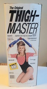 1991 Thigh Master Original Suzanne Somers w/Original Box Instruction Sheet