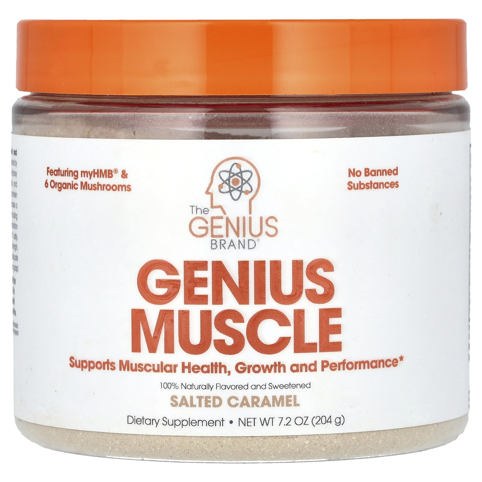 Genius Muscle Соленая карамель 72 унции 204 г 18690₽