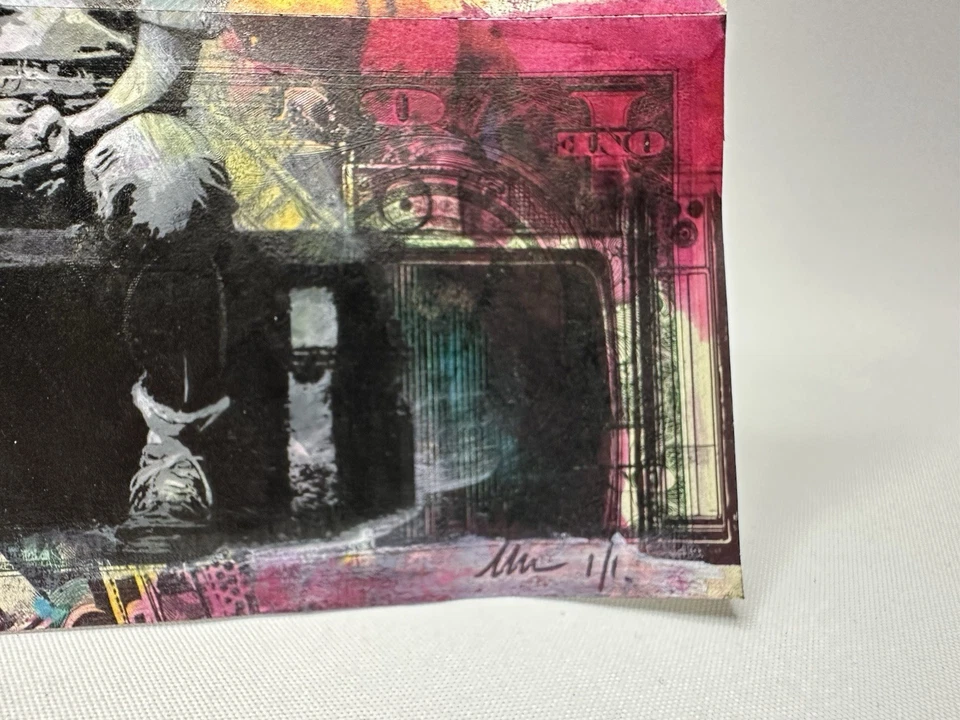 Chris Boyle - En la oscuridad - Moneda de dólares coleccionables arte dinero 1/1 Foto 2 de 4