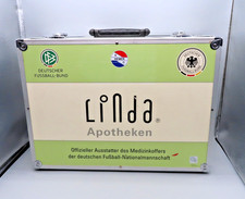 #SE4872# Sammlerstück DFB Fußballbund WM 2010 Koffer Alukoffer Werbung *Rarität*