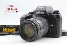 Near MINT Nikon F4 SLR 35mm Film Camera AF 35-135mm F/3.5-4.5 Lens From JAPAN